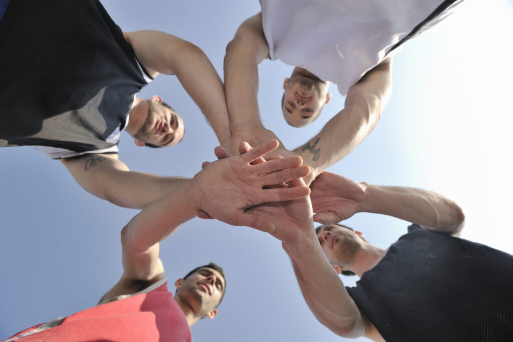 6 Powerful Hacks to Boost Your Social Wellbeing 1 vecteezy basketball players team 12647093