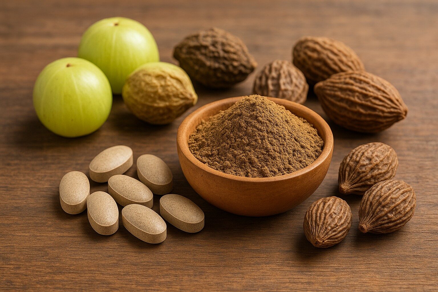 Triphala Benefits: Ayurvedic Uses, Science, and How It Boosts Wellness 1 What does "Triphala" mean?