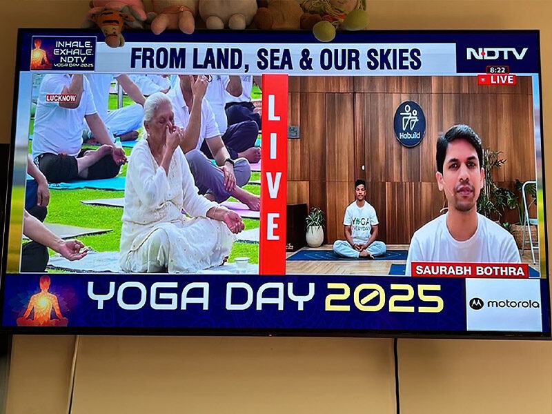 International Yoga Day 2025: Habuild Sets a New Official World Record 3 Img 3 World Record Blog 1