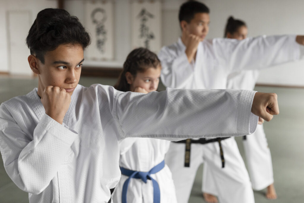 Physical Activities for Kids: 8 Fun Ways to Stay Active and Healthy 8 Kids doing taekwondo