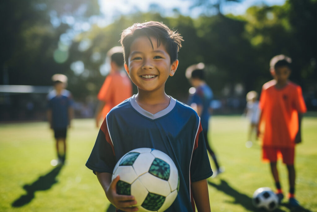 Physical Activities for Kids: 8 Fun Ways to Stay Active and Healthy 6 child playing soccer