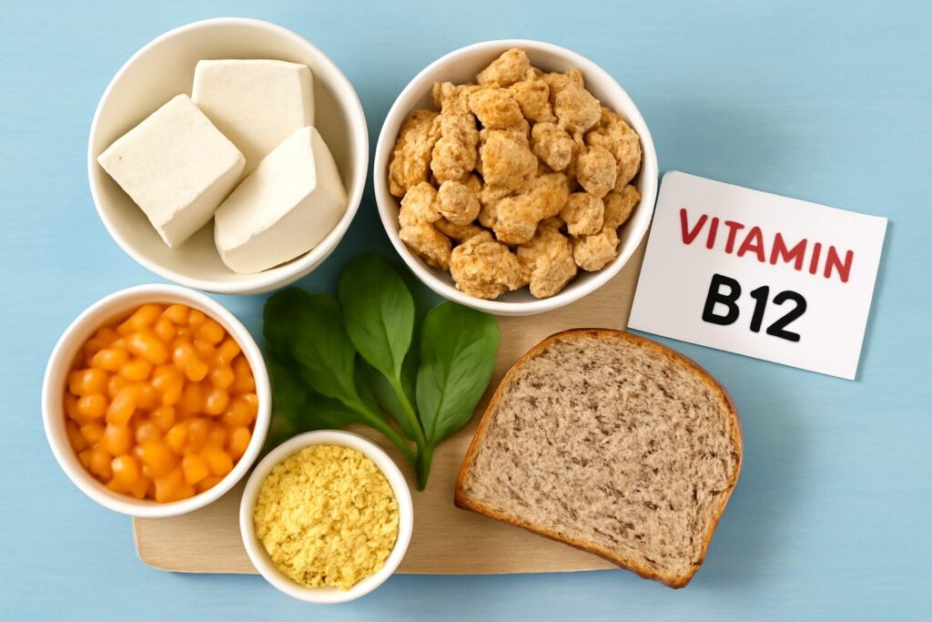 Vitamin B12 and D Deficiency: Symptoms, Causes, and Recovery Tips 3 Plant based dietary sources of Vitamin B12.