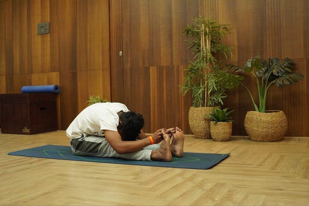 Yoga for Hormonal Balance in Women: PCOS, Menopause & Thyroid Support 5 Seated Forward Bend