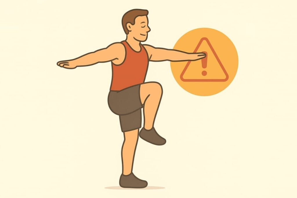 Is Walking Enough? Why Strength Training Completes Fitness 7 Man performing strength training exercises to strengthen muscles and prevent injuries