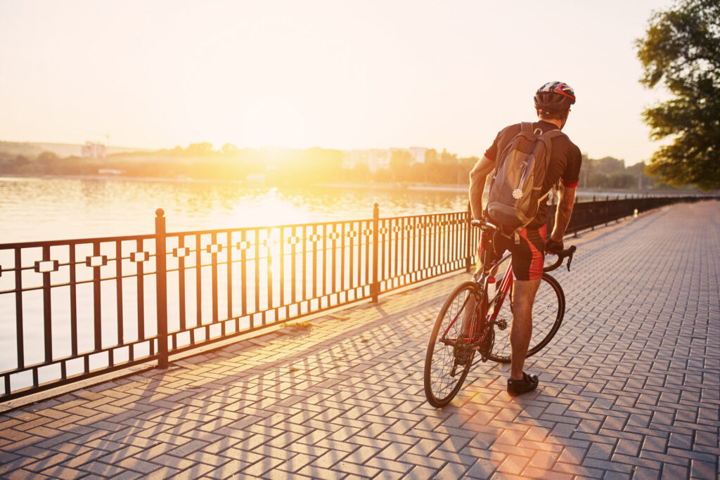Vitamin B12 and D Deficiency: Symptoms, Causes, and Recovery Tips 7 Boy cycling in sun to combat Vitamin D Deficiency.