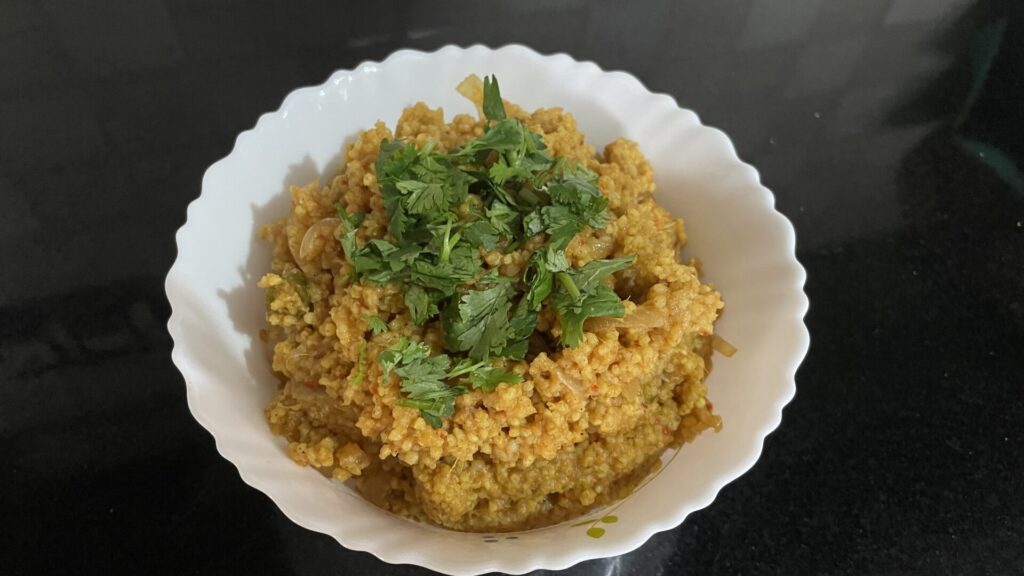 Kodo Millet Biryani 8 Step 7 and Banner