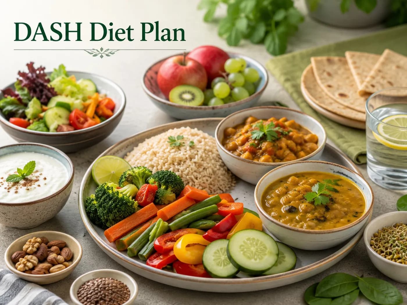 DASH Diet Chart: A Structured Eating Plan for Blood Pressure