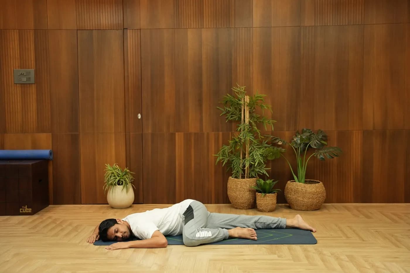 Makarasana (Crocodile Pose)