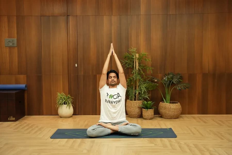 Parvat Asana (Mountain Pose)