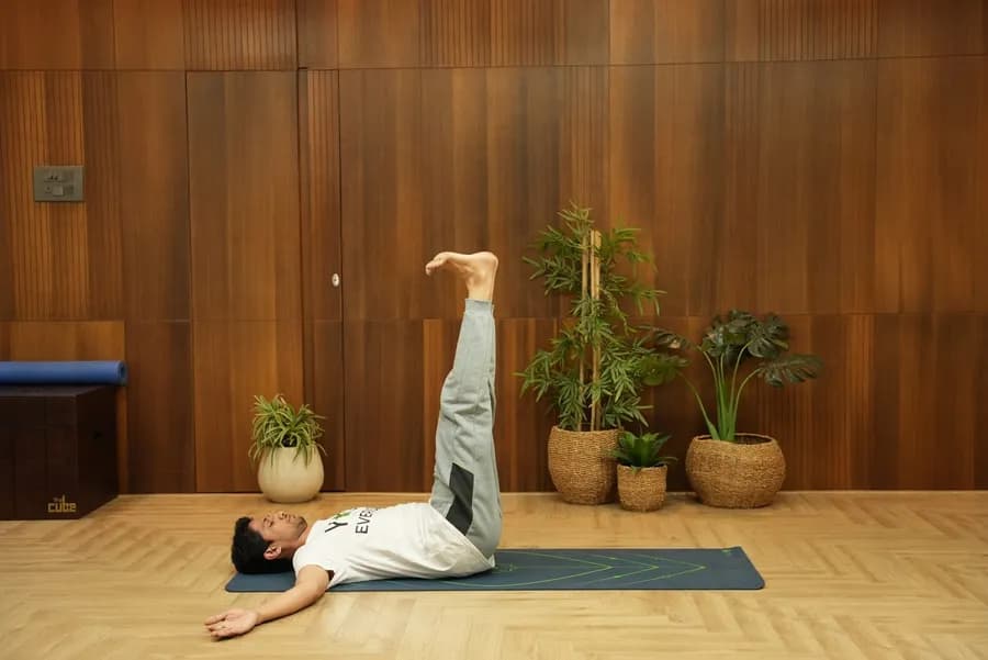 Uttanpadasana (Raised Leg Pose)