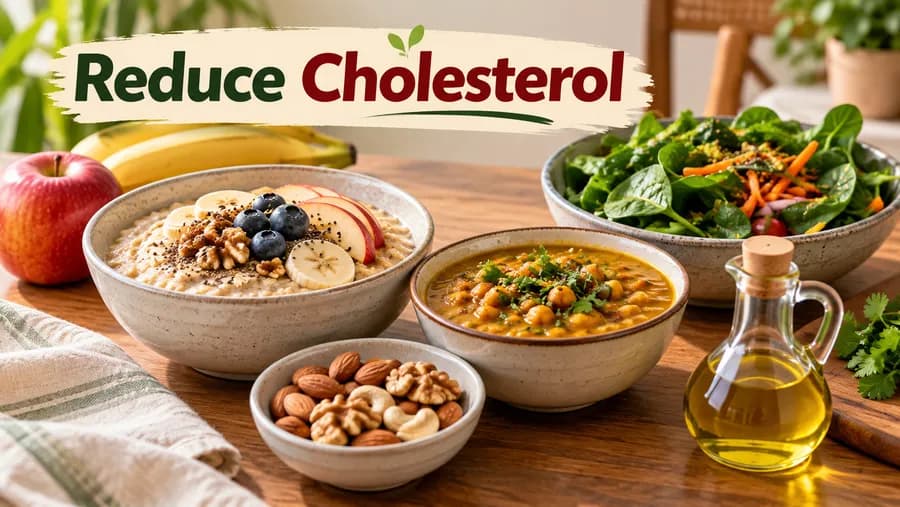 Cholestrol reducing food