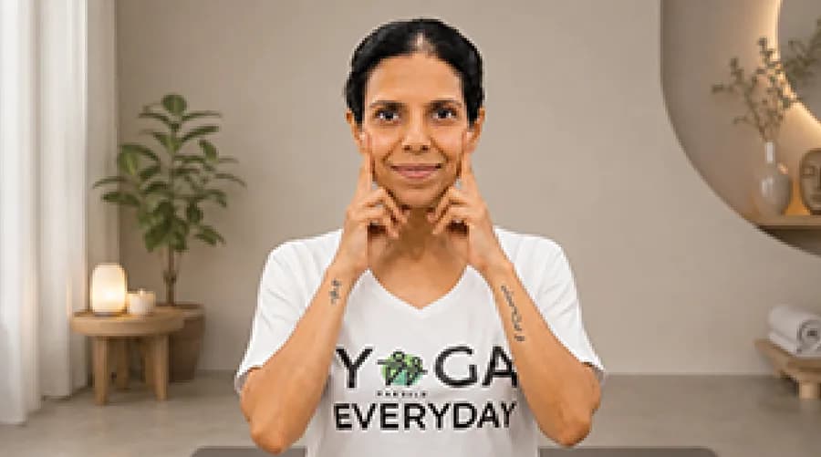 Kashish Makhijani Face Yoga