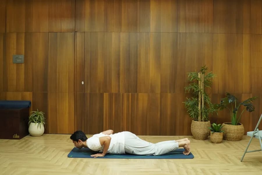 Ashtang Namaskar (Eight-Limbed Pose)