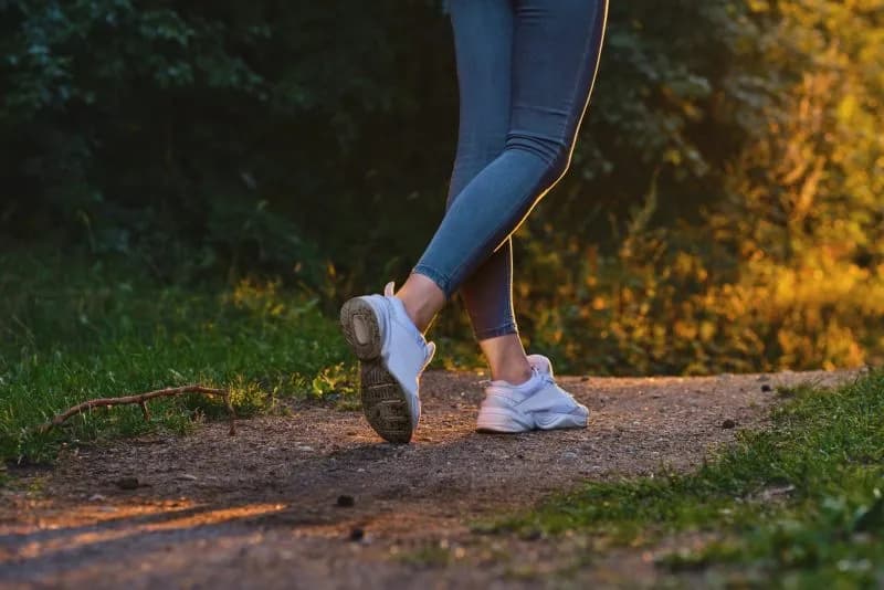 Gain benefits of exercise for mental health by walking