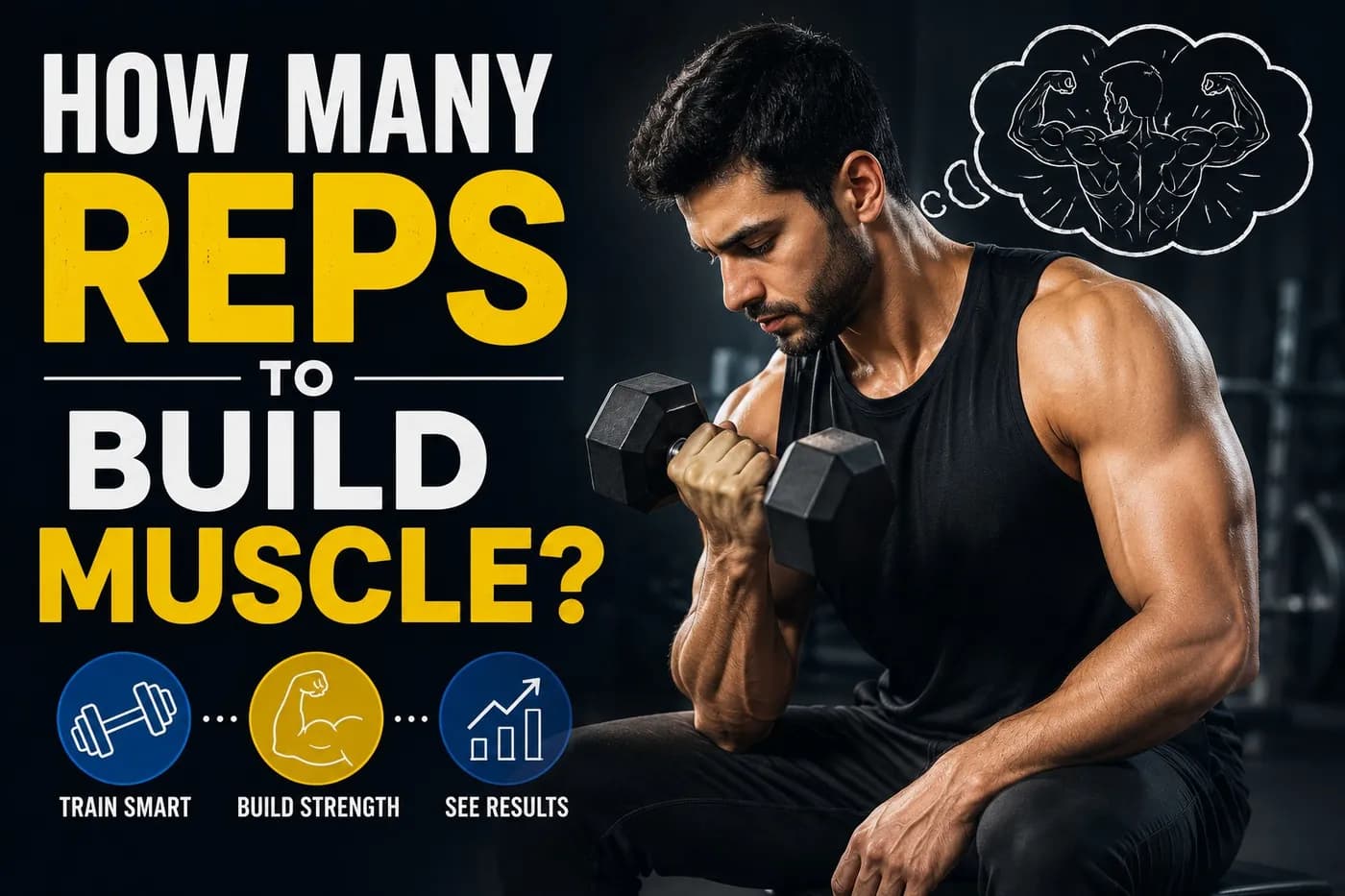 How many reps to build muscle — sets and reps guide