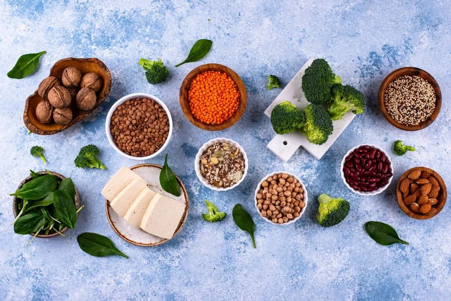 Iron rich foods need protein: 1/4th plate habit