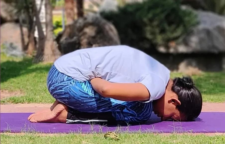 Mandukasana (Frog Pose)