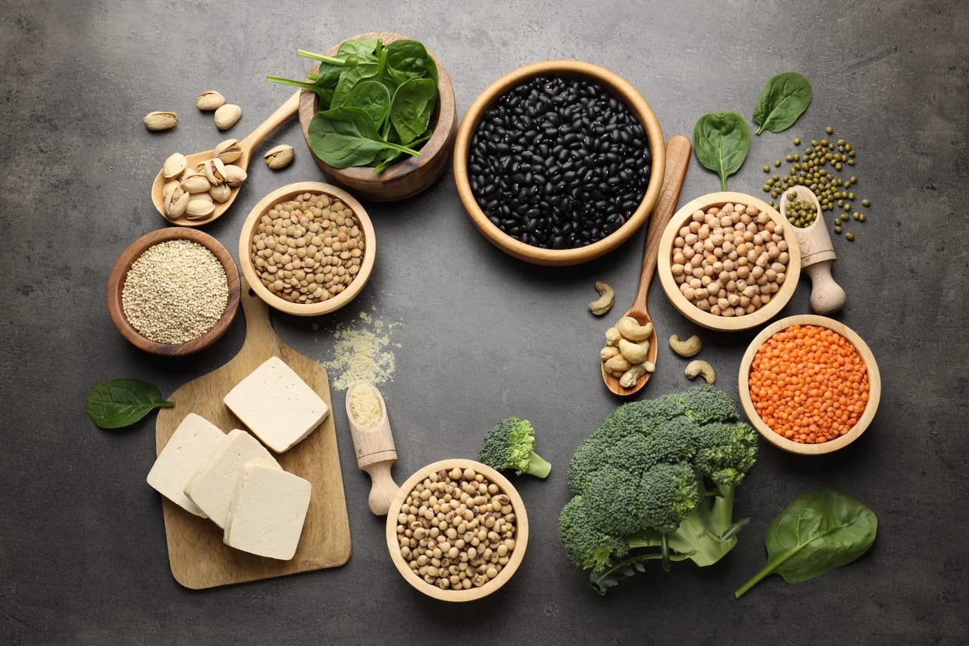 Protein rich vegetarian foods: the perfect plate habit