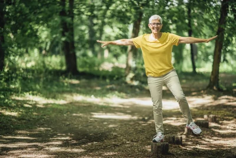 Single leg Balance Exercises For Seniors