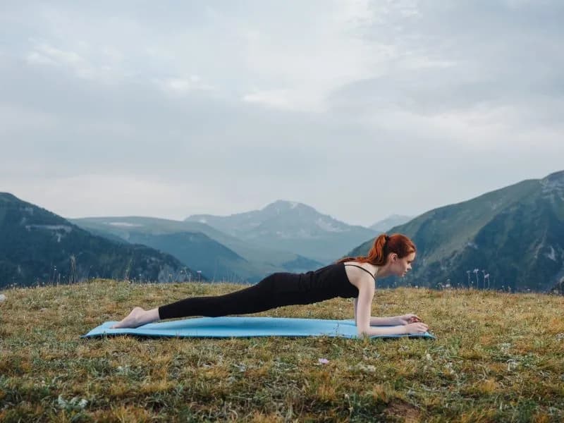 sportive woman yoga meditation exercise in the mou 2026 01 09 00 30 51 utc 1